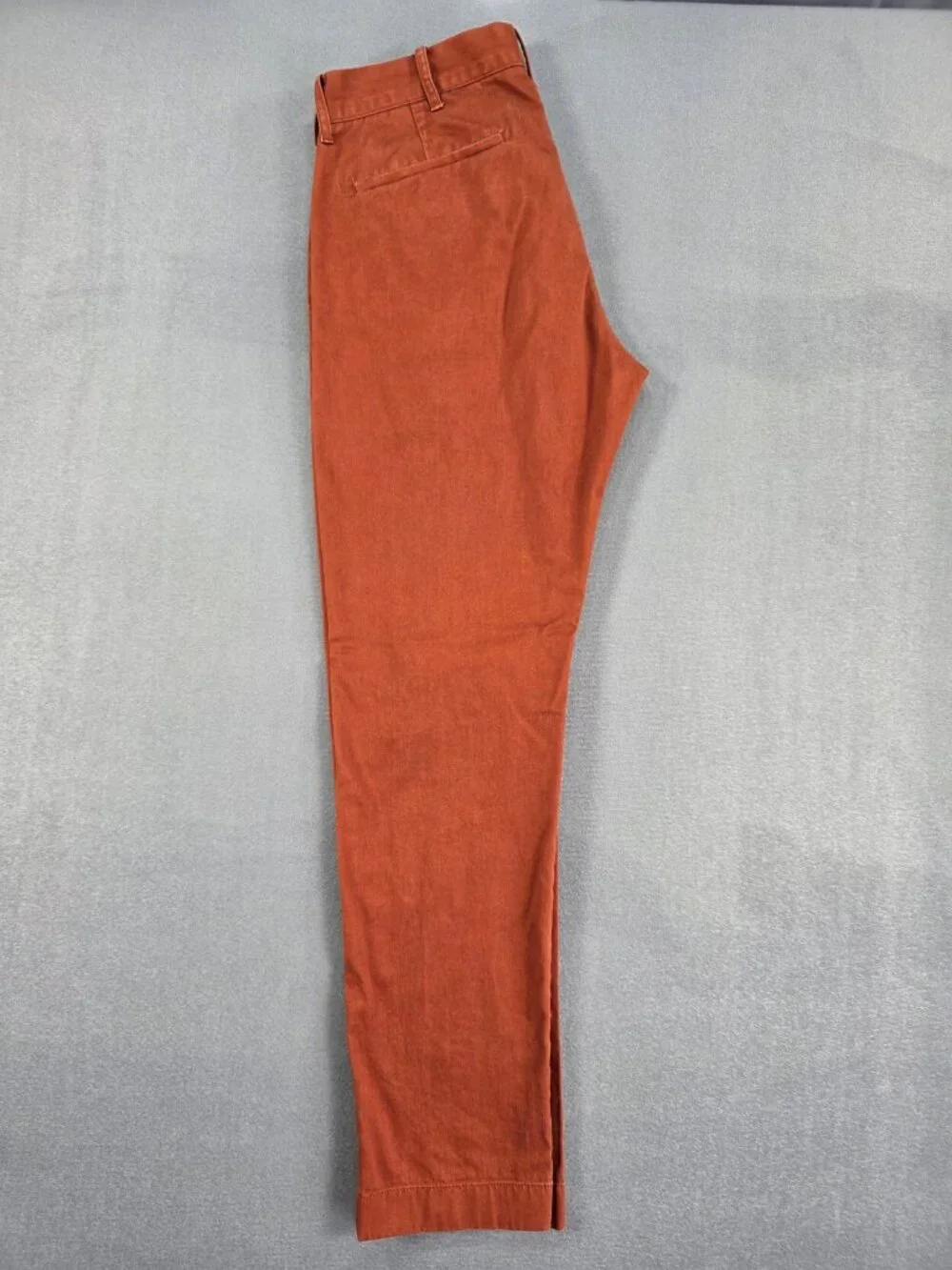 J. Crew Mercantile Flex Men's Slim Chino Pants 31x32 Burnt Orange